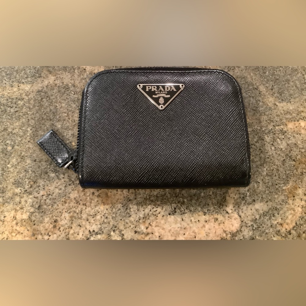 Prada vintage change holder. Used condition